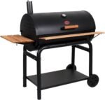 Char-Griller Outlaw Charcoal Grill + Smoker Side Fire Box | 950 Square Inch Grilling Area  Patio, Lawn & Garden - Image 9