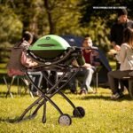 Weber Q1200 Liquid Propane Grill, Green  Patio, Lawn & Garden - Image 9