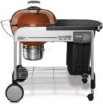 Weber Performer Deluxe Charcoal Grill, 22-Inch, Touch-N-Go Gas Ignition System, Copper Patio, Lawn & Garden - Image 6