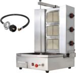 Li Zhen 3 Burners Shawarma Machine Commercial Chicken Shawarma Machine Gyro Grill Rotating Kebab Machine for Commercial Kitchen Use, Silver,41.9 lbs. Industrial & Scientific - Image 16