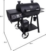 Oklahoma Joe's 20202105 Rider 900 Pellet Grill, Black - Image 6