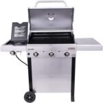 Char-Broil® Performance Series™ TRU-Infrared Cooking Technology 3-Burner with Side Burner Cart Propane Gas Stainless Steel Grill - Image 21