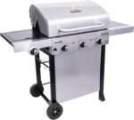 Char-Broil® Performance Series™ TRU-Infrared Cooking Technology 3-Burner with Side Burner Cart Propane Gas Stainless Steel Grill - Image 11