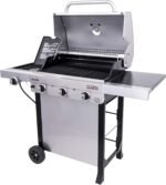 Char-Broil® Performance Series™ TRU-Infrared Cooking Technology 3-Burner with Side Burner Cart Propane Gas Stainless Steel Grill - Image 22