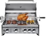 KoolMore KM-OKS-BQ30 30 in. Built-in Liquid Propane BBQ Grill for Outdoor Kitchen in Stainless-Steel  Patio, Lawn & Garden - Image 12
