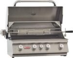 Bull Outdoor Products BBQ 47628 Angus 75,000 BTU Grill Head, LP, 304 Stainless Steel, 4 Burners, 810 sq. Inches, Twin Lights, Rotisserie Kit - Image 13